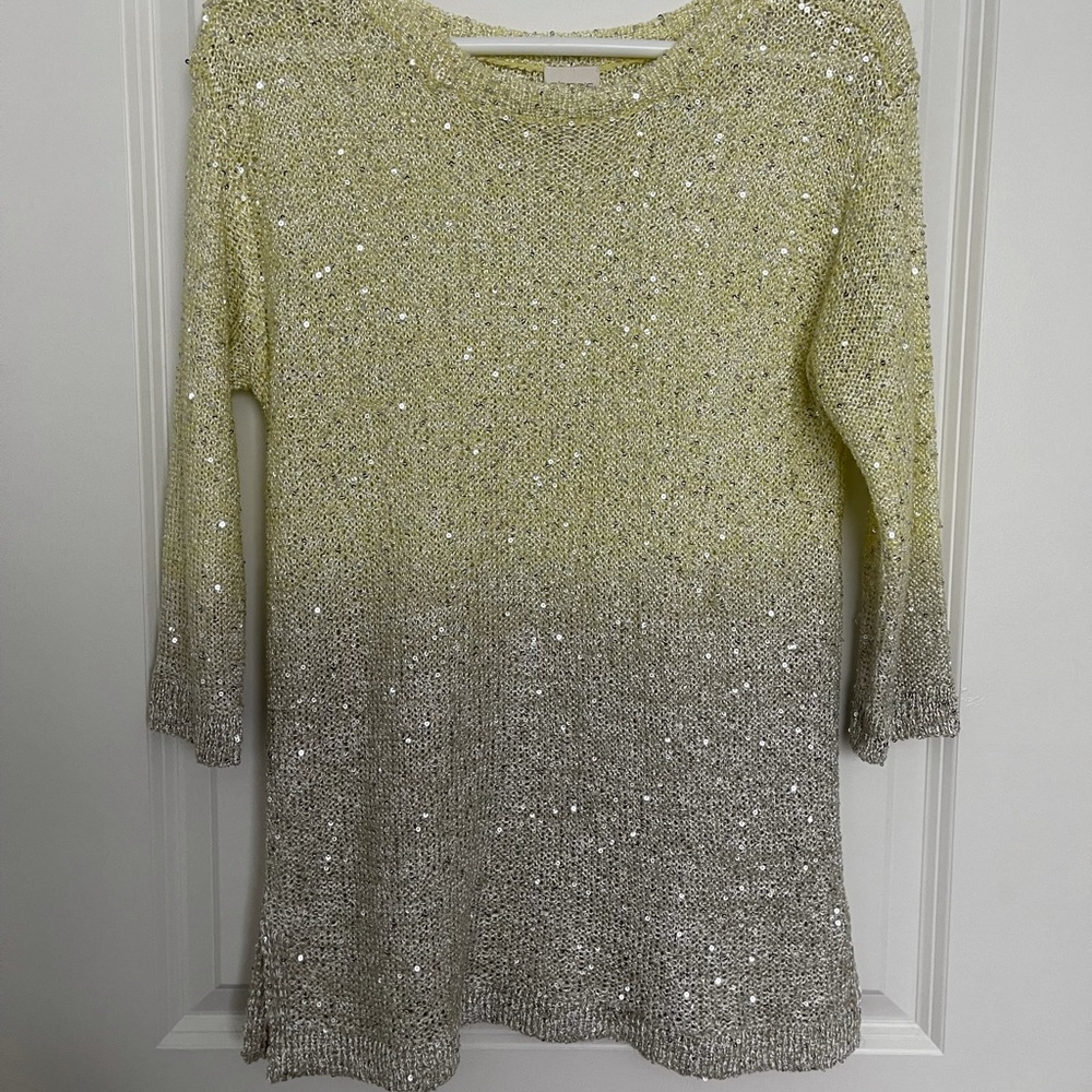 CHICO’S SEQUENCE SWEATER